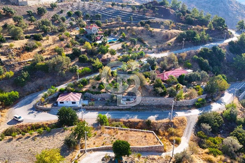 Datça, Mesudiye'de Full Deniz Manzaralı Yatırımlık Tarla..