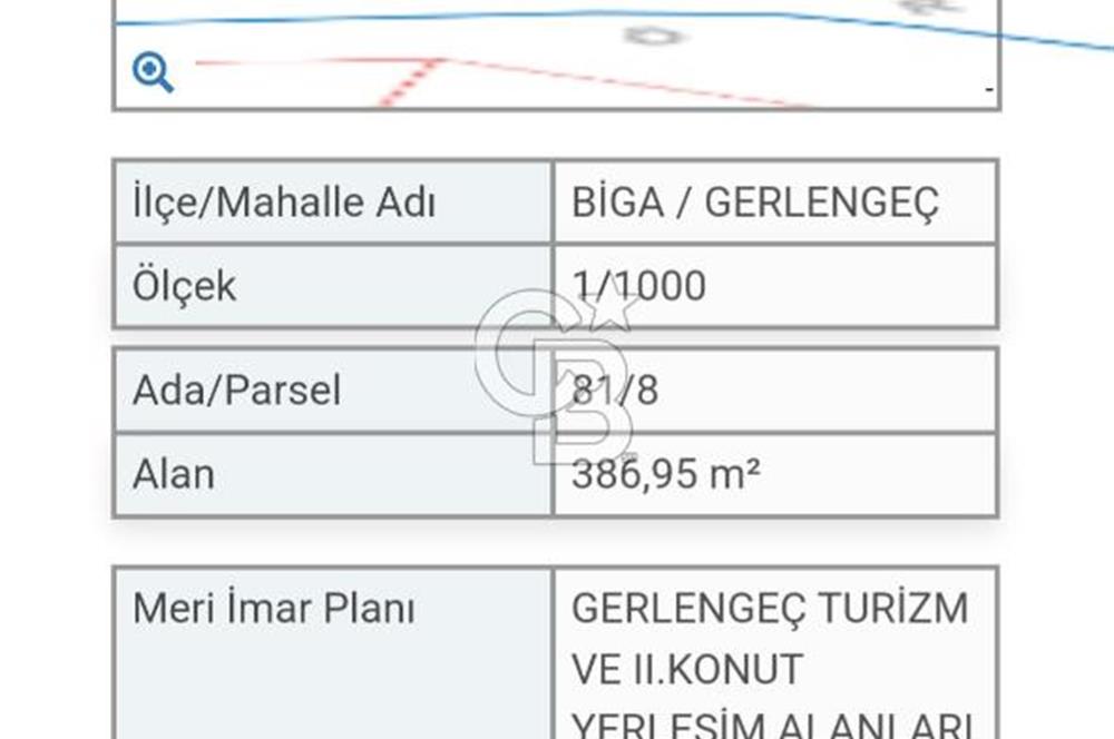 ÇANAKKALE|BİGA|GERLENGEÇ KÖYÜ-SAZLIK MEVKİ SATILIK ARAZİ/ARSA