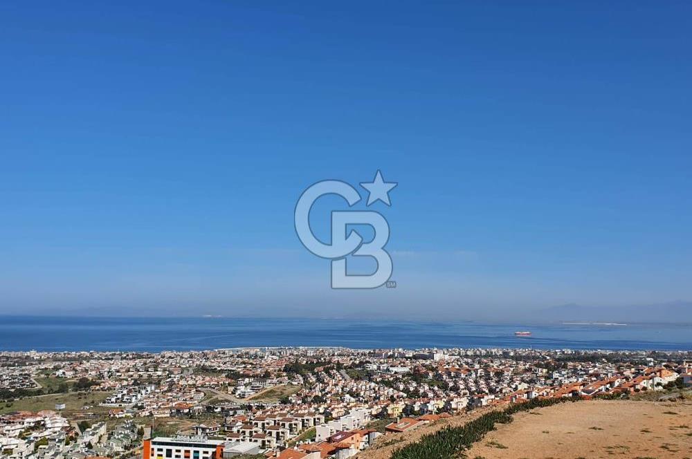 GÜZELBAHÇE YELKİ' DE PANORAMİK DENİZ MANZARALI 5+1 VİLLA