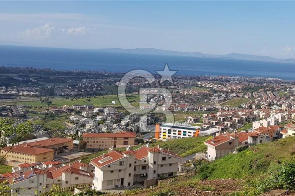 GÜZELBAHÇE YELKİ' DE PANORAMİK DENİZ MANZARALI 5+1 VİLLA