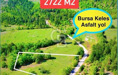 ASFALT YOLA CEPHE 2.722 m2 YATIRIMLIK ARAZİ