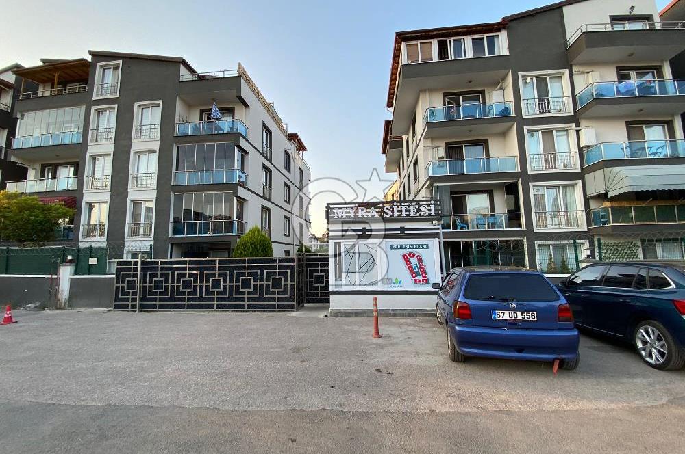 CB.ATLAS'TAN GÜVENLİKLİ HAVUZLU MYRA SİTESİNDE KİRALIK DAİRE