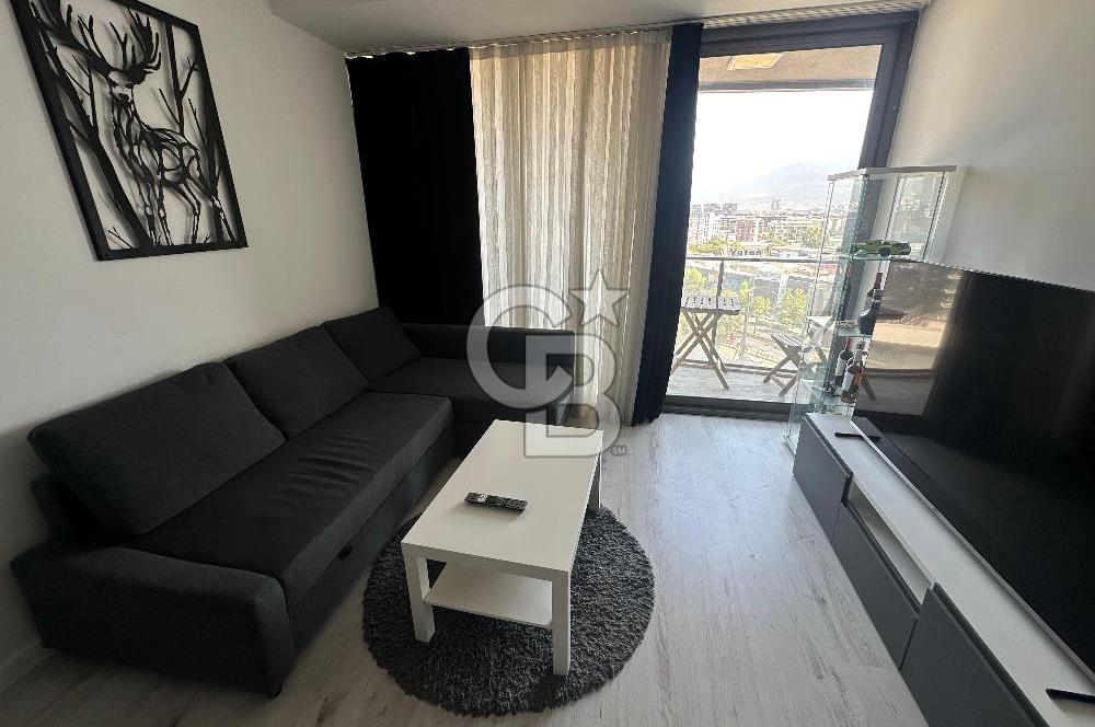  BAYRAKLI MANSUROĞLU ONTAN TOWER' DA 1+1 ARAKAT YATIRIMLIK SATILIK DAİRE