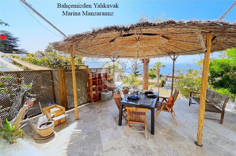 YALIKAVAK’ ta 220 m2 / 3+1/ DENİZE 300 mt. YILLIK KİRALIK