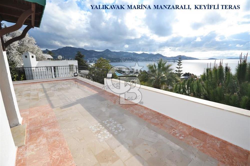 YALIKAVAK’ ta 220 m2 / 3+1/ DENİZE 300 mt. YILLIK KİRALIK