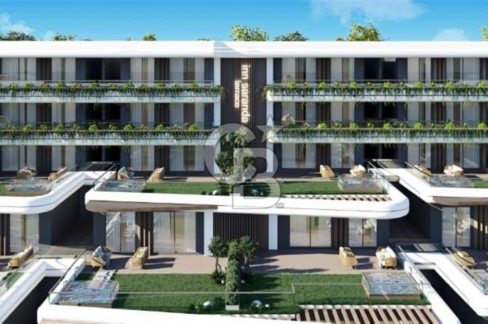 ÇEŞME INN SARANDA'DA SATILIK DENİZ MANZARALI 2+1 DAİRE