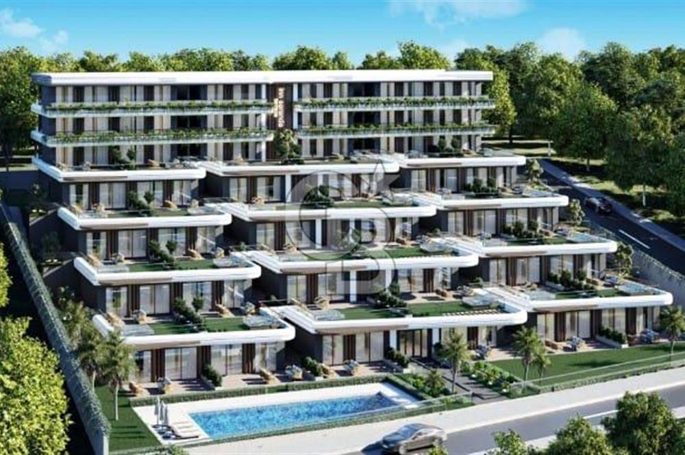 ÇEŞME INN SARANDA'DA SATILIK DENİZ MANZARALI 2+1 DAİRE