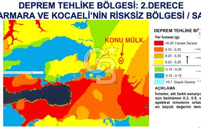 Kocaeli ili, İzmit ilçesi, Biberoğlu Mahallesi'nde, kadastral yola cepheli %5 Diğer Tarım Alanı imarlı (Maks 250 m2 ev yapılabilir) arazi.