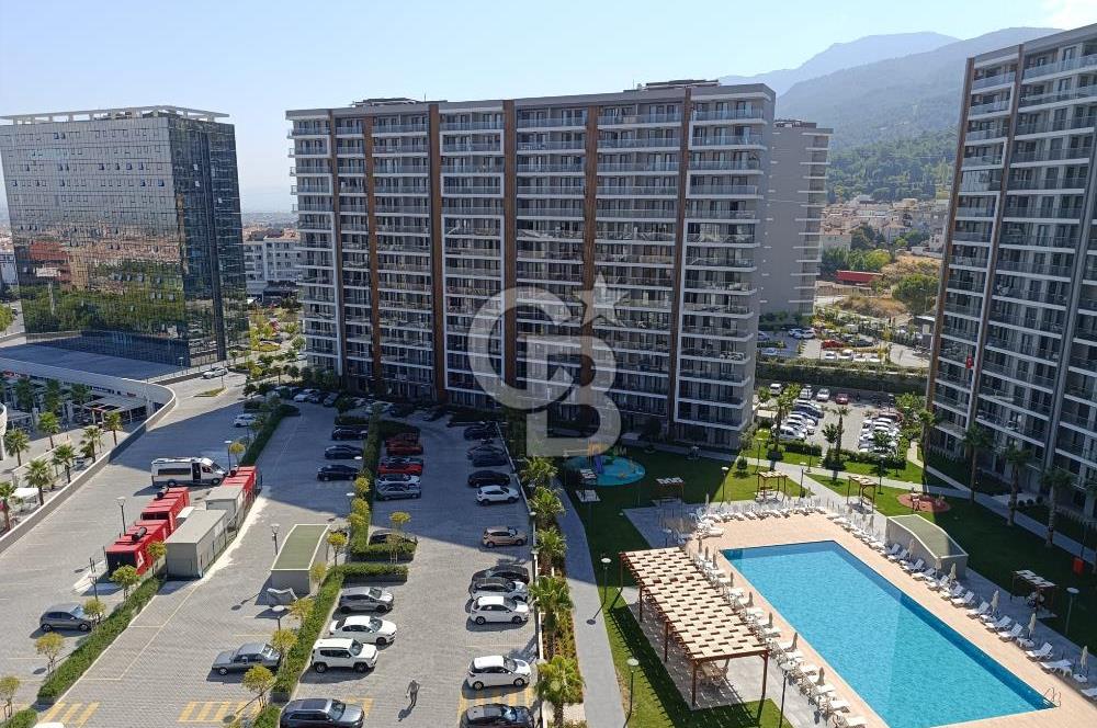 Manisa Meydan Sitesi Havuz Cephe 1+1 Kiralık Daire