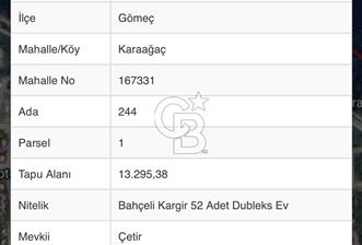 Balıkesir Gömeç Aleyna Sitesi Dubleks Satılık Ev