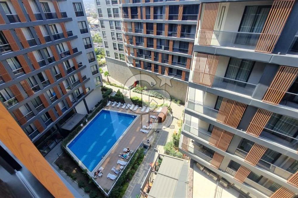 Bornova Coordinat Eşyalı Kiralık 1+0 Havuz Manzaralı Daire