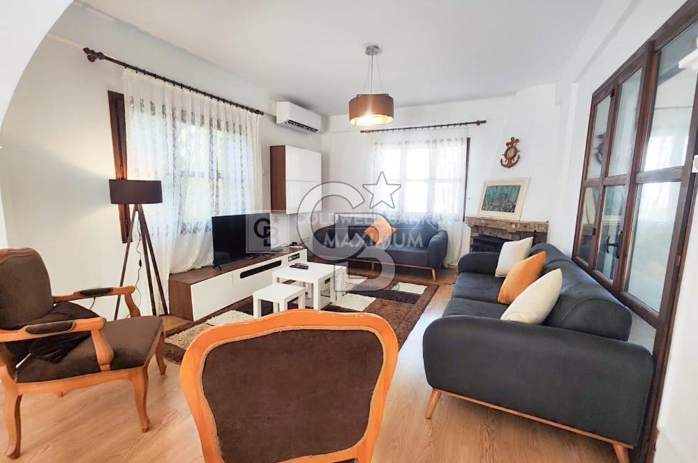 3+1 Rental Villa with a Pool in a Central and Quiet Location in Çatalköy!