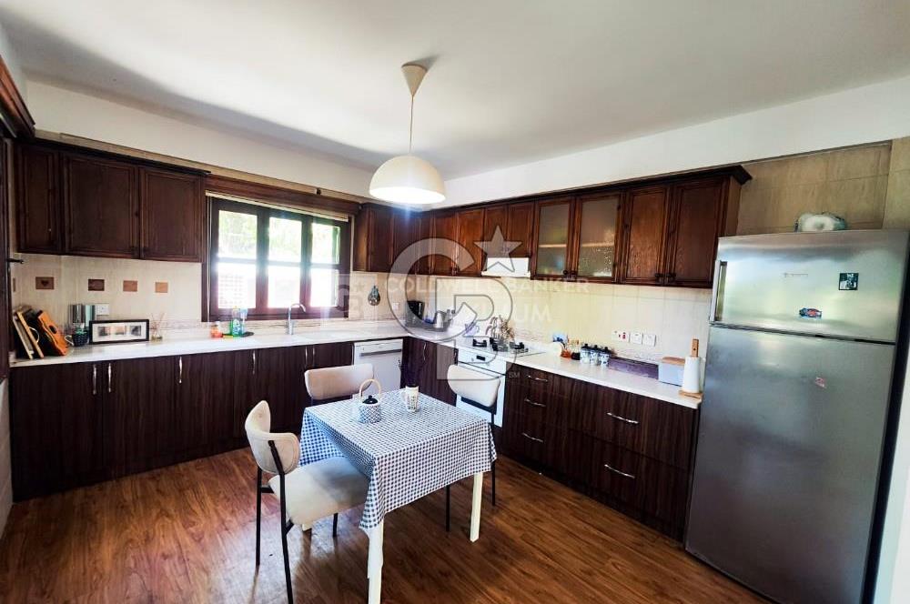 3+1 Rental Villa with a Pool in a Central and Quiet Location in Çatalköy!