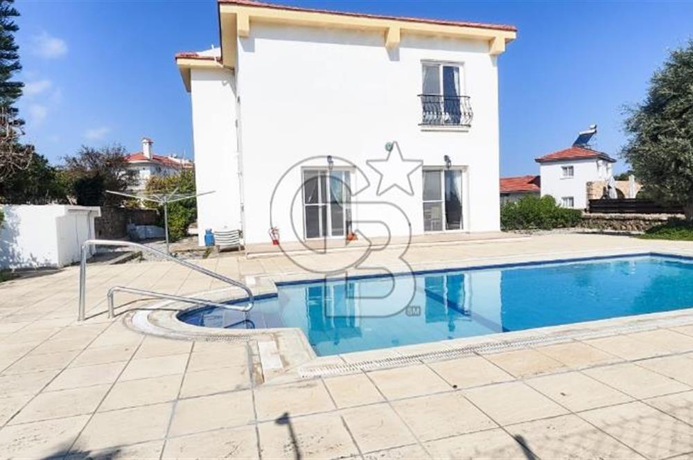 3+1 Rental Villa with Private Pool and Spacious Living Area in Bellapais, Kyrenia, Cyprus