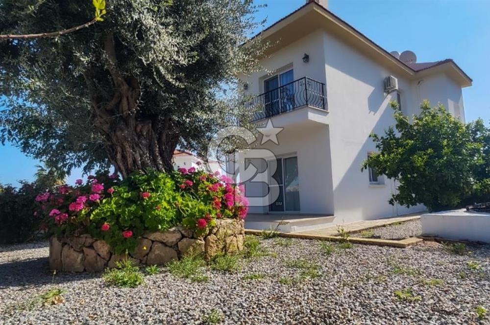 3+1 Rental Villa with Private Pool and Spacious Living Area in Bellapais, Kyrenia, Cyprus