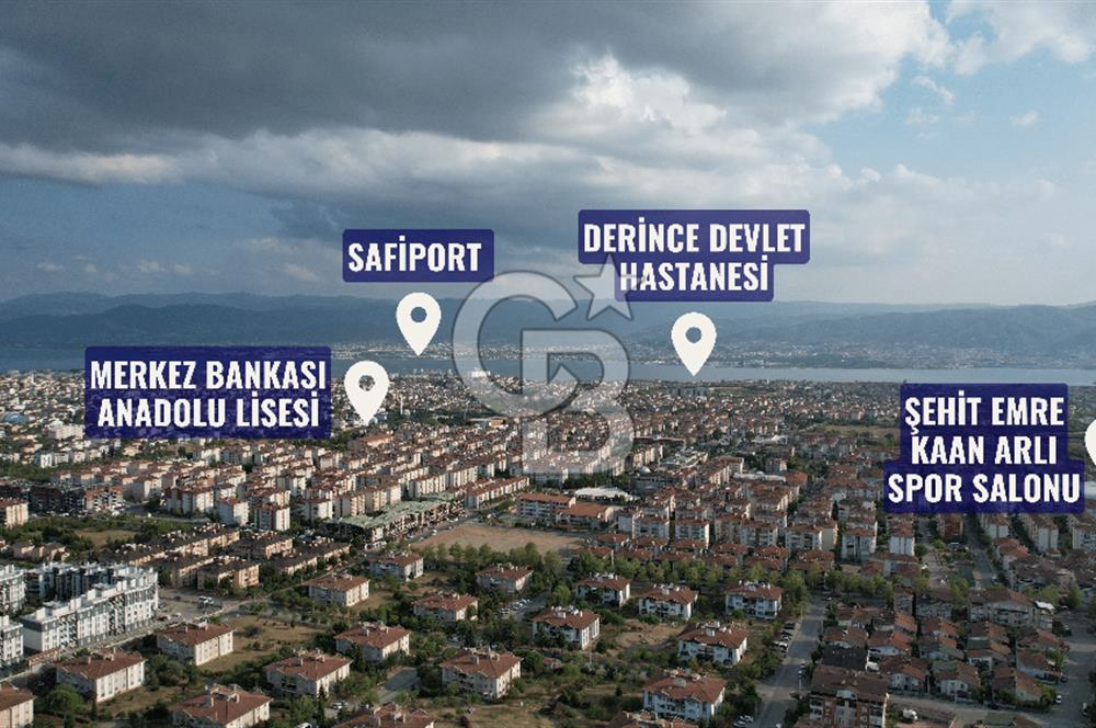 CB TOWER DERİNCE SAFİR KONAKLARI 2+1 GENİŞ KİRALIK BAHÇE DUBLEKS