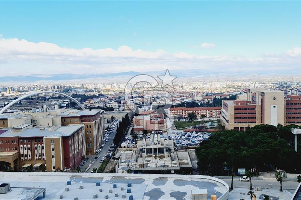 Manisa Meydan Sitesi Kiralık Havuz Cepheli 1+1 Daire