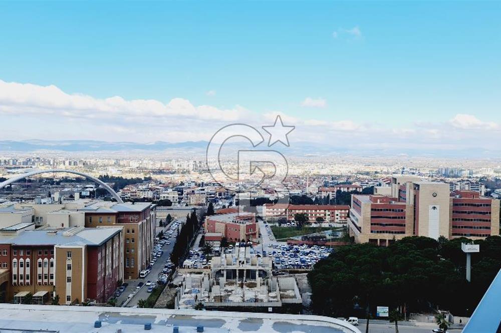 Manisa Meydan Sitesi Kiralık Havuz Cepheli 1+1 Daire