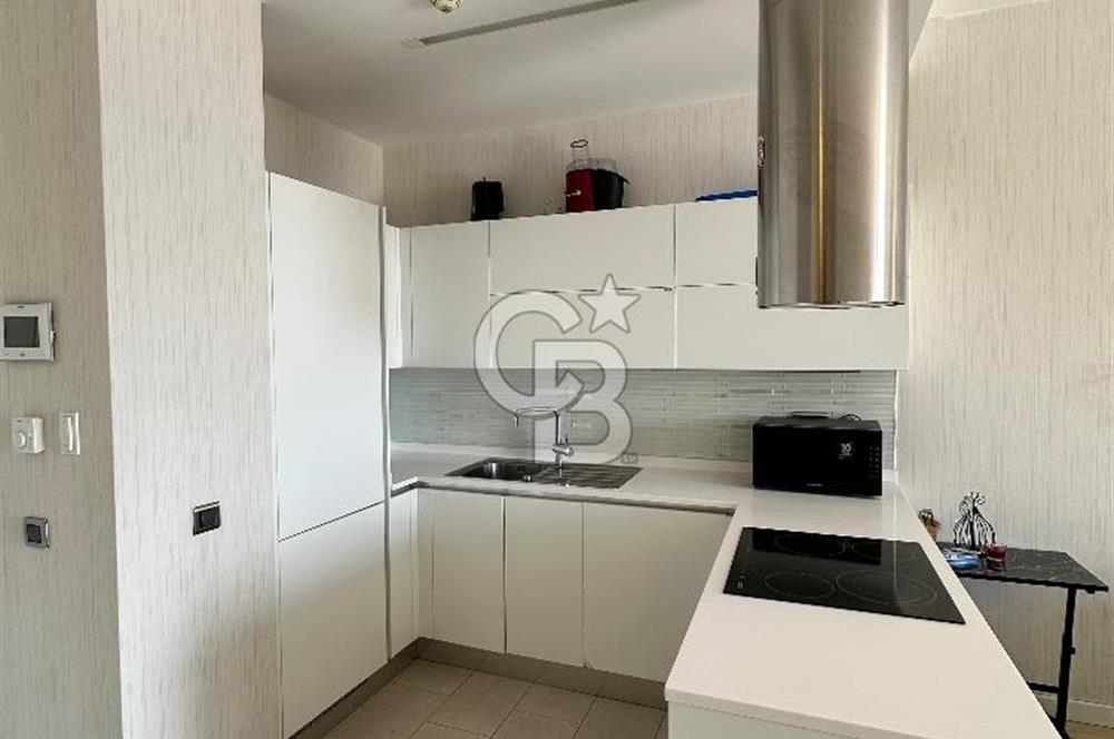 FOLKART TOWERS DENİZ MANZARALI, EŞYALI, BALKONLU KİRALIK 1+1 DAİRE