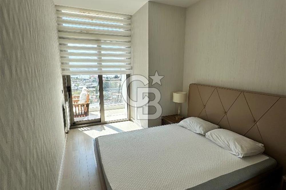 FOLKART TOWERS DENİZ MANZARALI, EŞYALI, BALKONLU KİRALIK 1+1 DAİRE