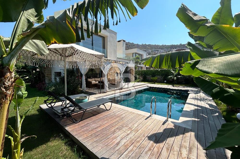 Bodrum Gümüşlük Koyunbaba’da 5+1 Havuzlu Müstakil Villa