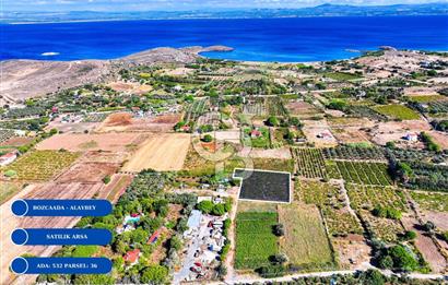 ÇANAKKALE BOZCAADA MERKEZE YAKIN SATILIK TARLA