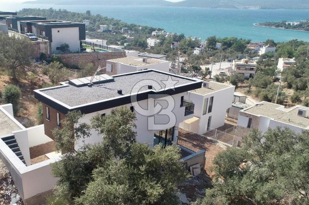 Kıyıkışlacık'ta deniz manzarlı plaja ve Port Iasos'a yakın villa