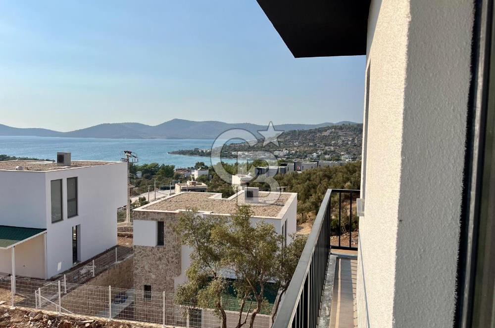 Kıyıkışlacık'ta deniz manzarlı plaja ve Port Iasos'a yakın villa