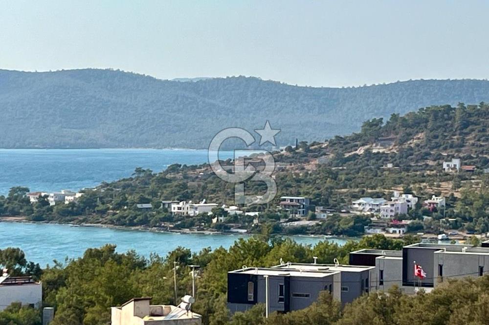 Kıyıkışlacık'ta deniz manzarlı plaja ve Port Iasos'a yakın villa