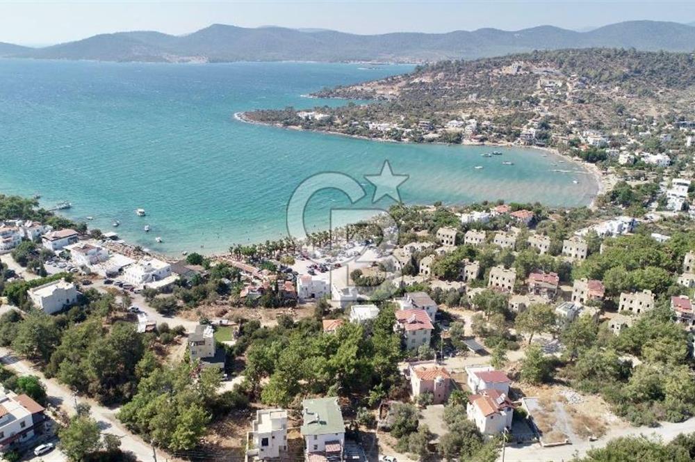 Kıyıkışlacık'ta deniz manzarlı plaja ve Port Iasos'a yakın villa