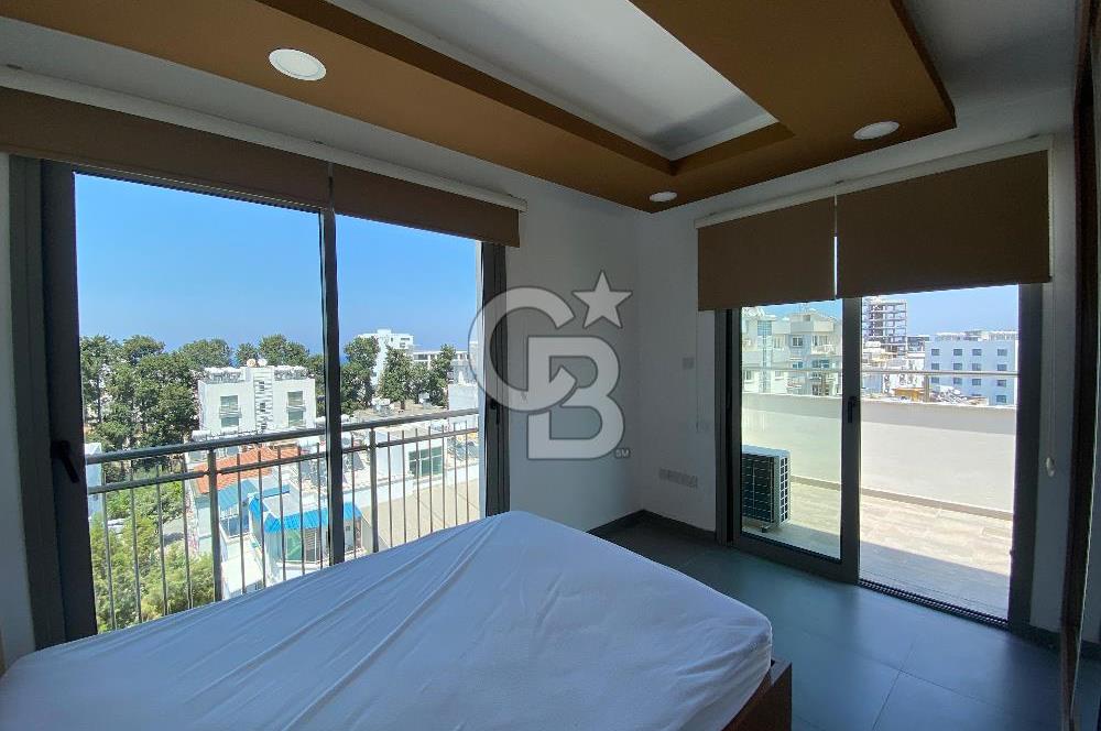 KKTC Girne Merkez Bölgesinde Kiralık Penthouse Daire