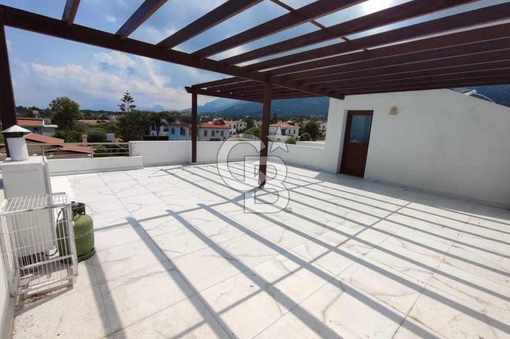 Girne Ozanköyde Çatı Teraslı 2+1 Kiralık Daire