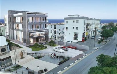 KKTC Girne Alsancak'ta Ana Cadde Üzeri Ödeme Planlı Satılık 2+1 Lüks Daireler