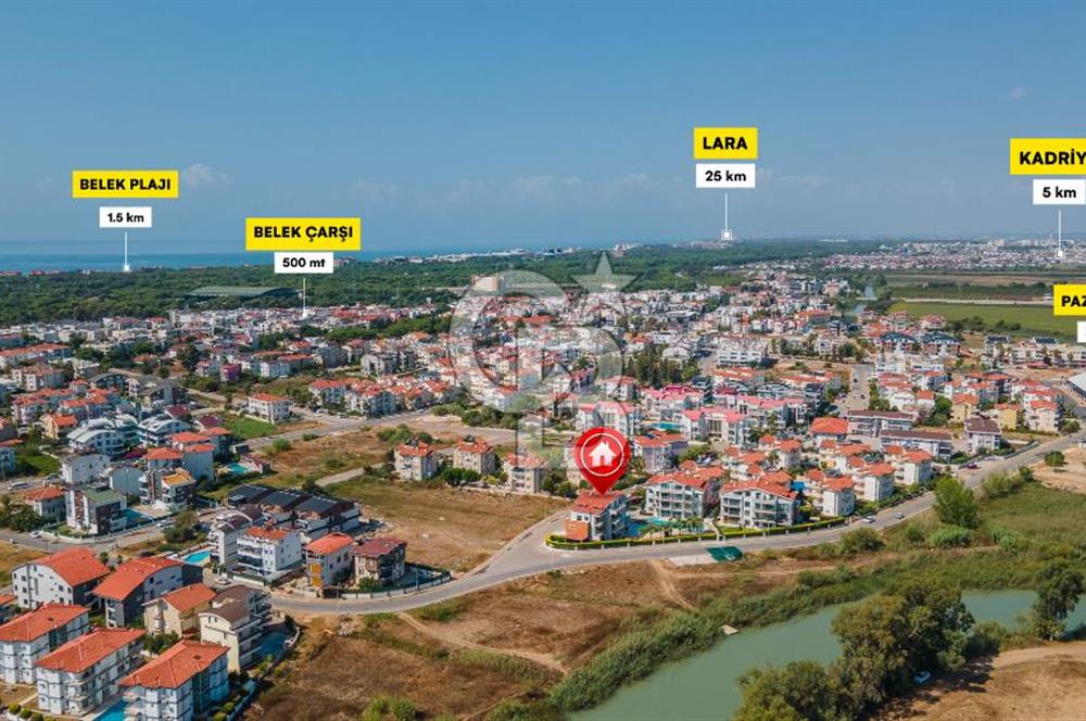 MODERN 3+1 DUPLEX APARTMENT FOR SALE İN BELEK!