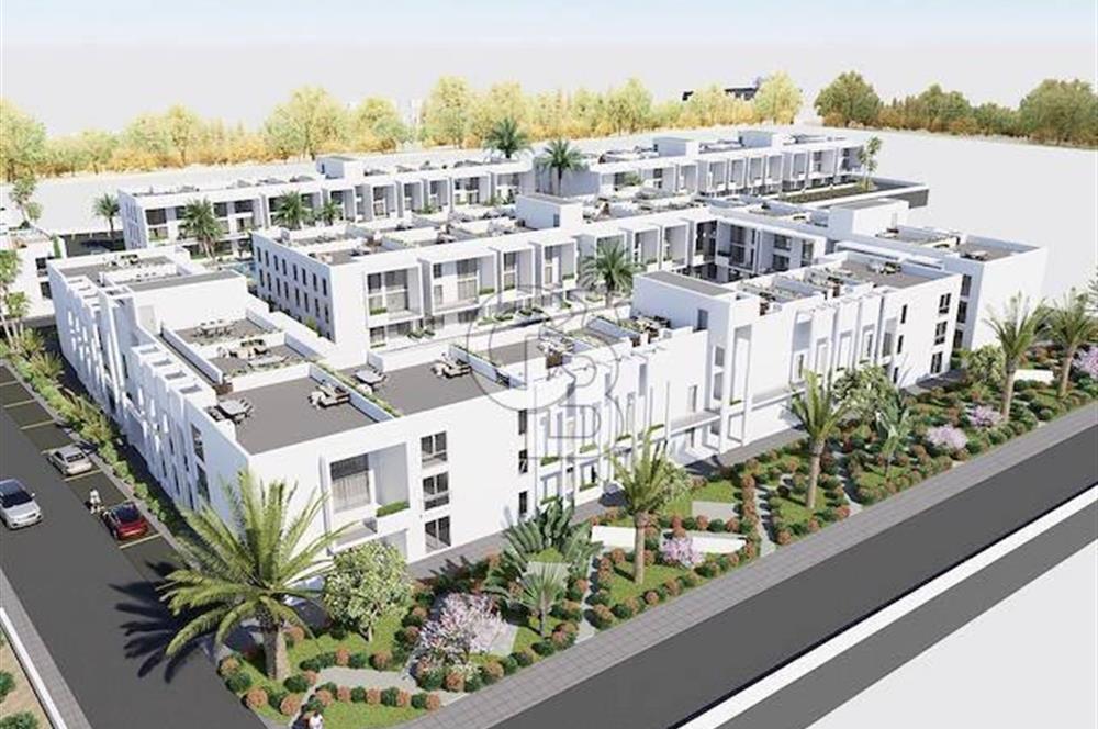 KKTC İskele Long Beach'te Merit Royal Garden'a 750 Metre Site İçerisinde Satılık 2+1 Lüks Daireler