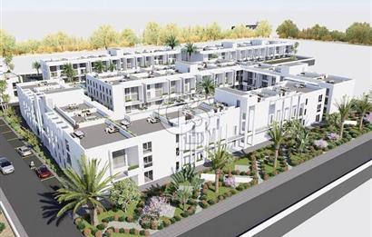 KKTC İskele Long Beach'te Merit Royal Garden'a 750 Metre Site İçerisinde Satılık 2+1 Lüks Daireler