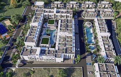 KKTC İskele Long Beach'te Merit Royal Garden'a 750 Metre Site İçerisinde Satılık 2+1 Lüks Daireler