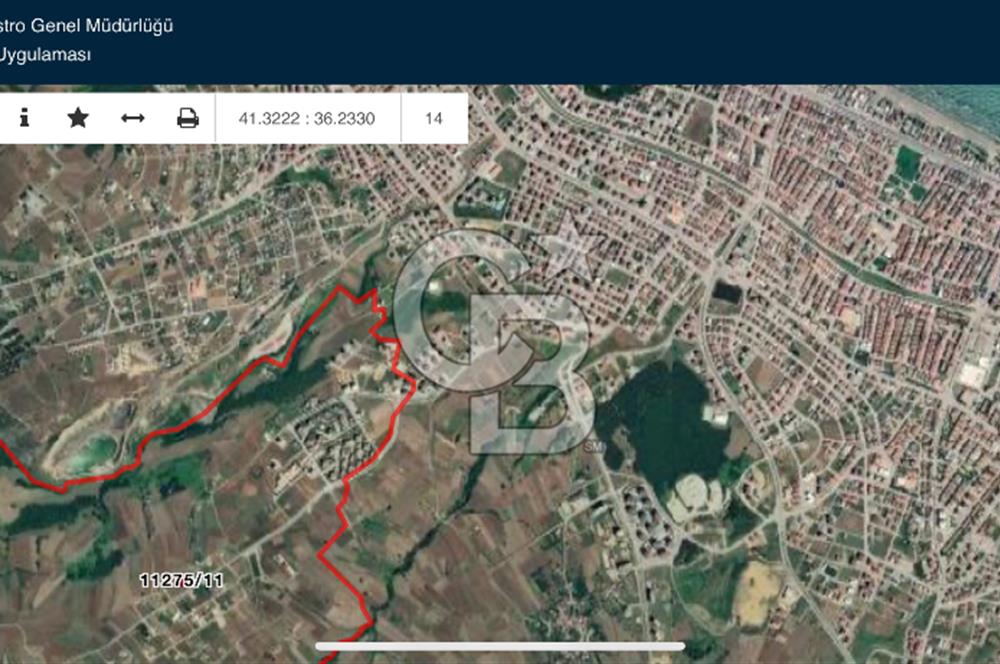 ATAKUM KAMALI İKİ KATA İMAR 476 M2 DENİZ GÖREN SATILIK ARSA