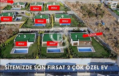 Turgutreis’ te SATILIK 1055 m2 Arsa içinde  5+1 Plajlı Tek kat Malikane