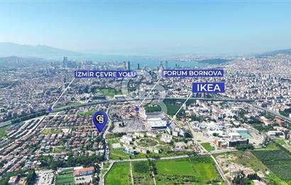 FORUM BORNOVA KARŞISINDA, CADDE ÜZERİNDE, SATILIK 5+2 TRİPLEKS VİLLA