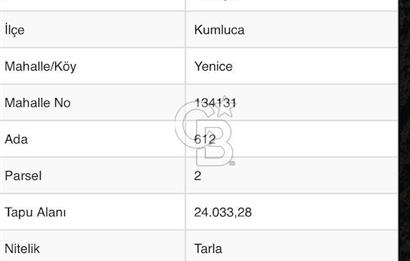 ANTALYA KUMLUCA KARAÖZ KOYU LİKYA YOLUNDA SATILIK 3300M2 ARSA