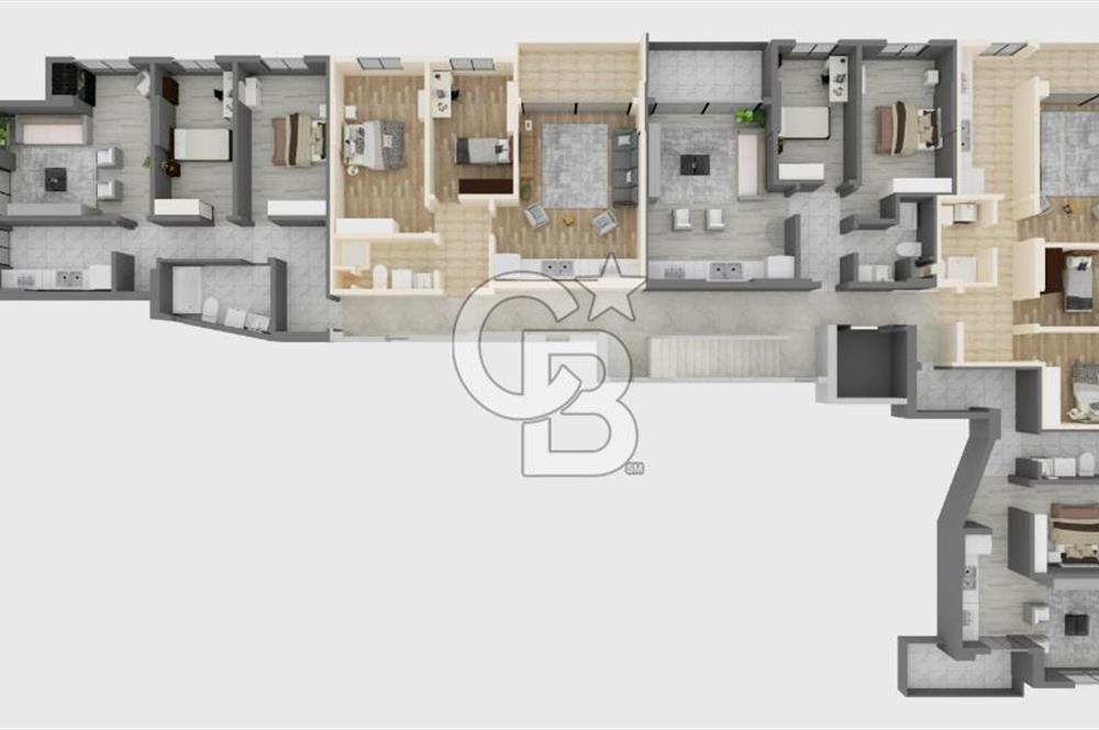 ÇINARCIK ESENKÖY LİMANI'NA 25 M. PROJEDEN SATILIK 1+1 DAİRE