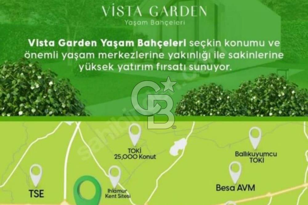 CB PREMIUM'DAN VİSTA GARDEN'DA TAPULU BAHÇE