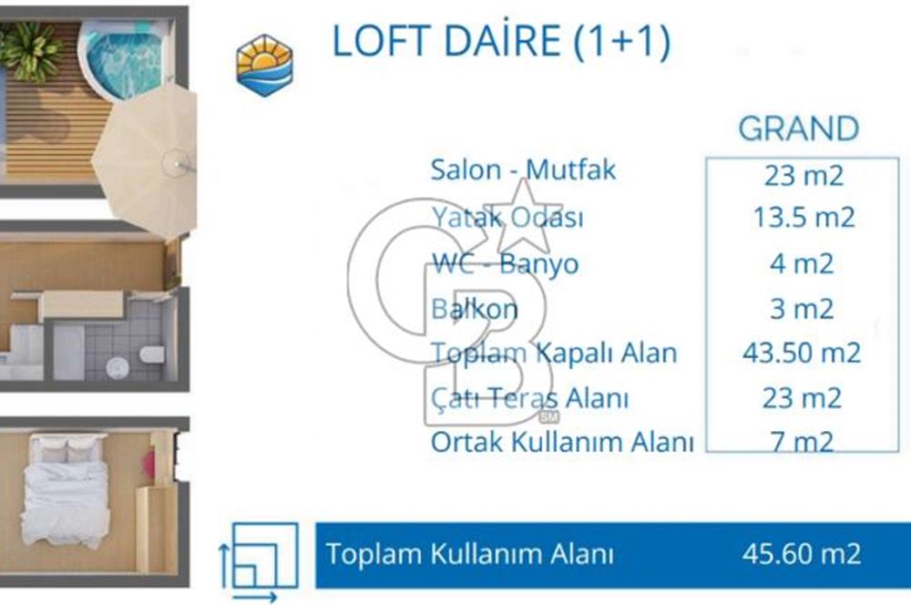 Kıbrıs İskele Long Beach’te Satılık Lüks 1+1 Daireler