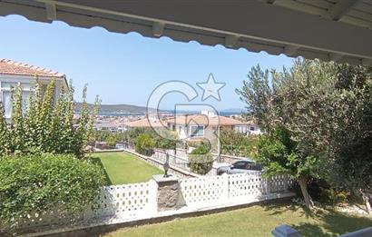 Çeşme Reisdere Özkanlar Sitesi Satılık 3+1 Deniz Manzaralı Villa