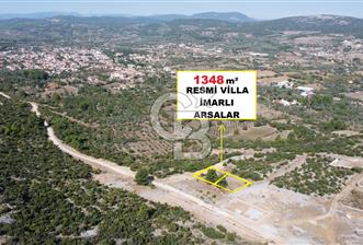 Muğla Yerkesik 1348 m2 Resmi Villa İmarlı Arsalar