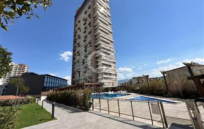 BORNOVA DAP YAPI 2+1 EŞYALI KİRALIK DENİZ MANZARALI DAİRE