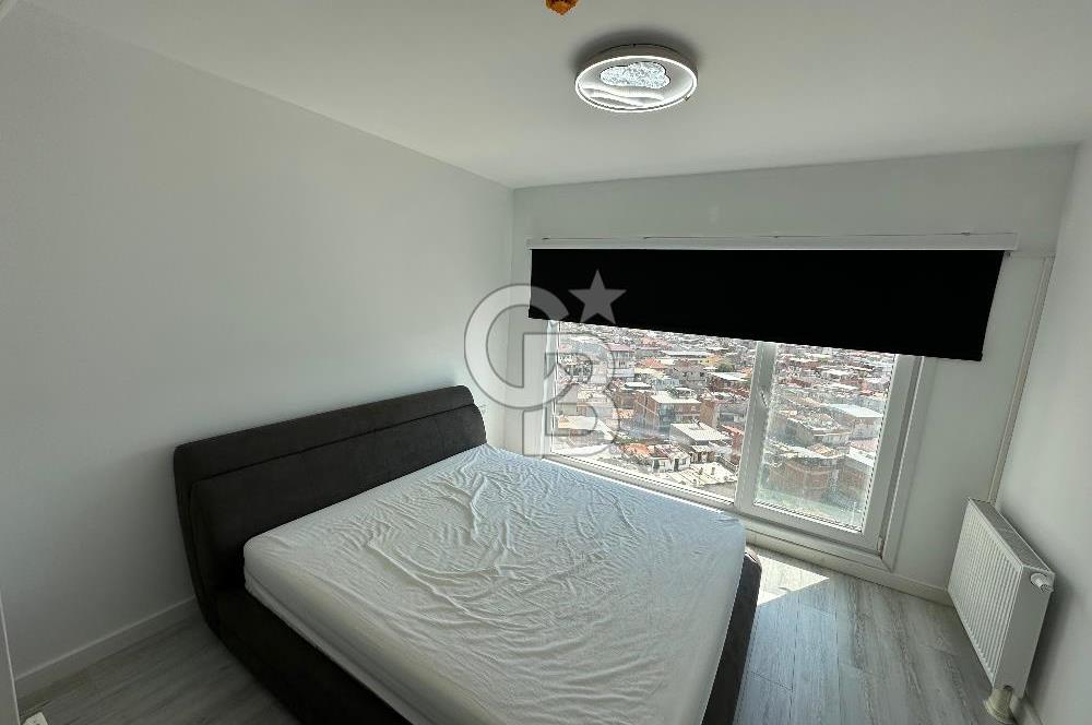 BORNOVA DAP YAPI 2+1 EŞYALI KİRALIK DENİZ MANZARALI DAİRE