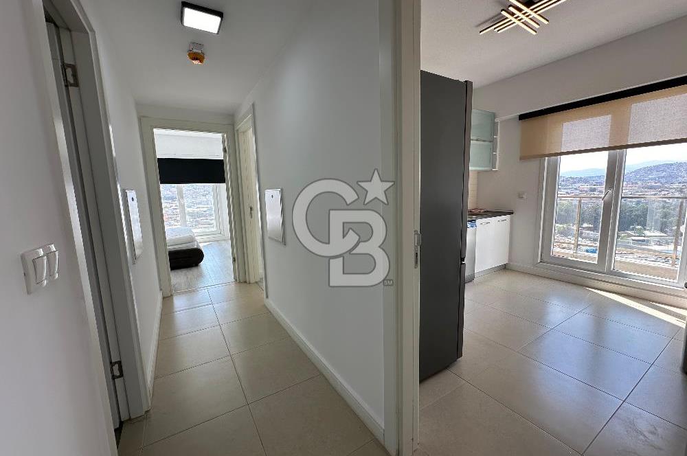 BORNOVA DAP YAPI 2+1 EŞYALI KİRALIK DENİZ MANZARALI DAİRE