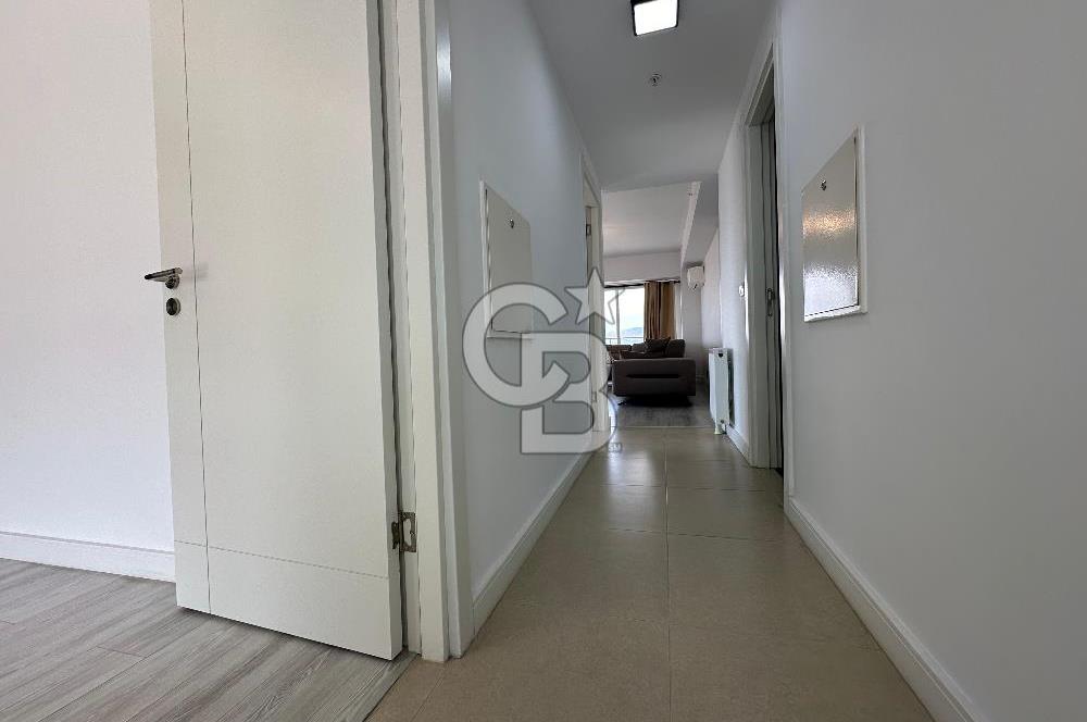 BORNOVA DAP YAPI 2+1 EŞYALI KİRALIK DENİZ MANZARALI DAİRE